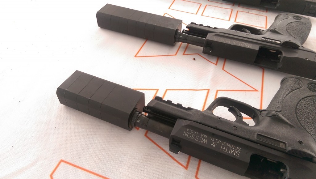 Using the same geometry as the SilencerCo Salvo, the new Osprey Micro is a 22 suppressor that can run either 4.6 inches or 3.1 inches. In the shortest configuration, the square-shaped silencer can usually fit in a standard holster. The Osprey Micro will carry an MSRP of $599 and will start shipping next month, the company says.